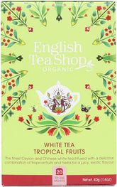 Weißer Tee tropische Früchte 20x2 g BIO 40 g ENGLISH TEA SHOP